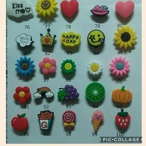 14 pcs. Shoe charm for croc shoes